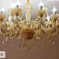 لوستر کریستال وارداتی ۱۵ شاخه