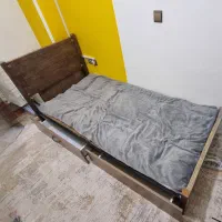 تخت یک نفره کشو دار