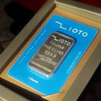 شمش نقره ۳۱ گرمی زیوتو