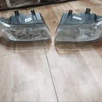 دو عدد چراغ جلو سمند در حد نو