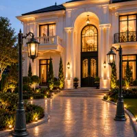 چراغ باغی،حیاطی  فلزی