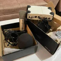 مکروفون بهرینگر و کارت صوتی یوتراک|آلات موسیقی|ارومیه, |دیوار