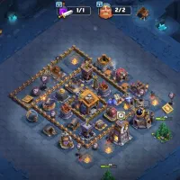 اکانت کلش آف کلنز ۷ هزار جم