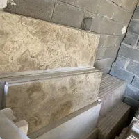 سنگ نما رومی و پله دهبید|مصالح و تجهیزات ساختمان|بانه, |دیوار