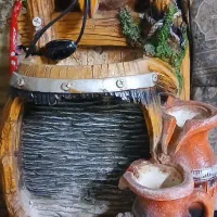 لوازم آبنما دبه گالن قفس فرش گلدان