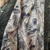 پالتو زنانه مخمل در حد نو  یقه خز|لباس|قدس, شهرک فرزان|دیوار