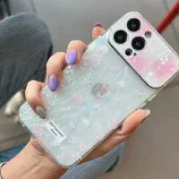 کاور  Pink flowers ایفون 15 پرومکس|لوازم جانبی موبایل و تبلت|شیراز, شهرک گلستان|دیوار