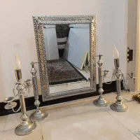 آینه و شمعدان|آینه|کرمان, |دیوار