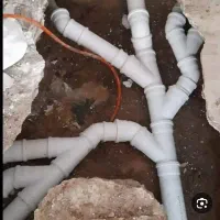 تخریب ساختمان وصل نصب اگو لوله کشی آب و فاضلاب