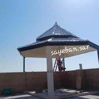 سایبان بدون پایه،آلاچیق،سردرب،ساخت و فروش خرپا|خدمات پیشه و مهارت|کرمان, |دیوار