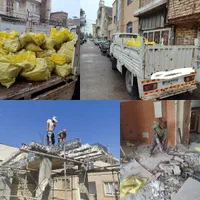 تخریب،حمل مصالح و نخاله،اجاره پیکور دریل ،بنایی