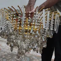 لوستر ۴۰ شاخه برنجی