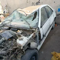 پژو پارس تصادفی