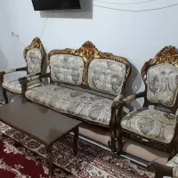 مبل سلطنتی کارکرده|مبلمان خانگی و میز عسلی|بناب, |دیوار