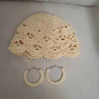 کلاه و گوشواره ست