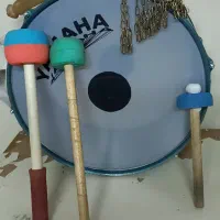 طبل نو و سه عدسته و زنجیر نو