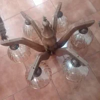 لوستر چوبی مدل میترا