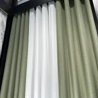 ویژه پایان فصل پرده حریر آماده و سفارشی بدون واسطه