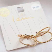 انگشتر پکی نگین دار زیرکنیا با روکش طلا|بدلیجات|رشت, دیانتی|دیوار