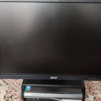 کامیپوتر.مینی کیس و مانیتور.سالم و مرتب بدون تعمیر|رایانه رومیزی|شیراز, کوشک میدان|دیوار