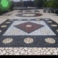 سنگ لاشه سنگ تاوه موزاییک سفتکاری بنایی سیمانکار