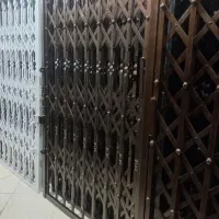 محافظ درب اکاردیونی حفاظ ضد سرقت بالکن پنجره ریلی