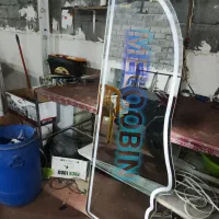 اینه قدی نوردار قدی بکلایت فروش نقد و اقساطی|آینه|مشهد, کشف|دیوار