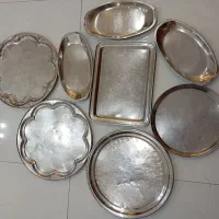 فروش تعدادی ظرف استیل در حد نو