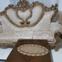 مبل ۹نفره استیل سالم درحدنو