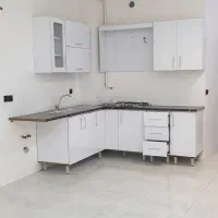 کابینت آشپزخانه سفید نو