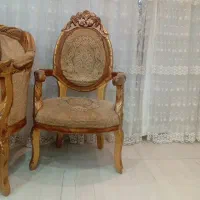 مبل هشت نفره چوبی سلطنتی