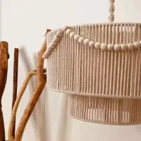 لوستر ، آباژور مکرومه|لوستر و چراغ آویز|مشهد, توس (بلوار توس)|دیوار