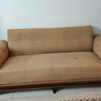 مبل راحتی هفت نفره در حد نو/میز عسلی/کارکرده|مبلمان خانگی و میز عسلی|بجنورد, |دیوار