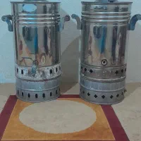 دوعدد سماور 20 لیتری یک عدد گاز تک شعله