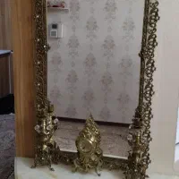 آینه وشمعدان ساعت وبوفه