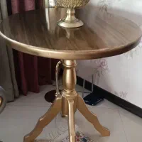 میز، صندلی راک مبل نو پرده نو ،میز تلفن درب چوبی