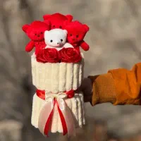 گل ولنتاین|گل مصنوعی|قروه, |دیوار