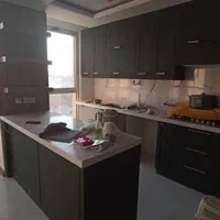 کابینت آشپز خانه سفید قهوی فاز 8|مصالح و تجهیزات ساختمان|پردیس, فاز ۳|دیوار