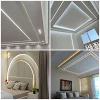 فروش و اجرا سقف کناف ساده،دکوراتیو،نورمخفی،تایل