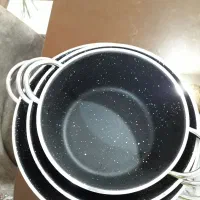 قابلمه و ماهیتابه گرانیتی نو|ظروف پخت‌وپز|فردیس, شهرک ارم|دیوار