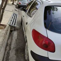 206سفید ۸۶ تیپ سه|خودرو سواری و وانت|شیراز, کیان شهر|دیوار