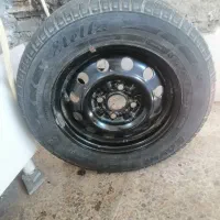 لاستیک با رینگ تیبا زاپاس