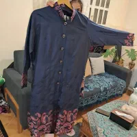 مانتو سایز ۵۰ طرح ترمه