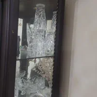بوفه تمام ایینه چهار طبقه پایه بلند جنس بهتری|بوفه، ویترین، کنسول|تهران, ازگل|دیوار