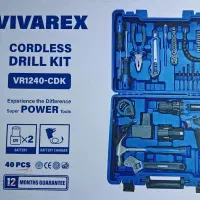 دریل شارژی . جعبه ابزار . جعبه بکس