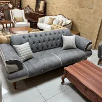 مبل راحتی راشل به همراه جلومبلی