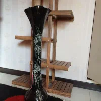 گلدان قدی شیشه ای