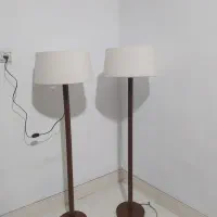 آباژور ایستاده چوبی شیک نو|چراغ خواب و آباژور|کرمانشاه, |دیوار