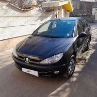 پژو 206 sd مشکی v8 مدل 93