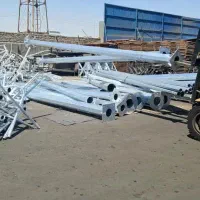 تولید پایه دوربین نظارتی لوله ای و چند وجهی